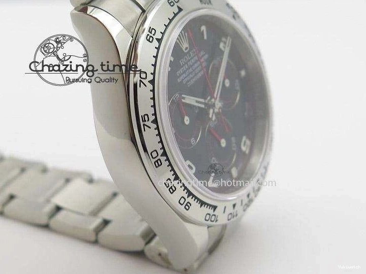 A7750 Edition Dial On SS JF Bracelet Black Daytona Best 116509 0404